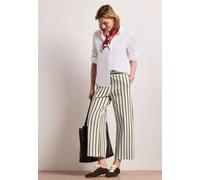 Street One Damen Wide Leg Hoseim Casual Fit mit Streifen 3818142