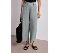7/8 Wide Leg Hose mit Gürteldetail