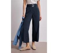 7/8 Wide Leg Hose mit Gürteldetail