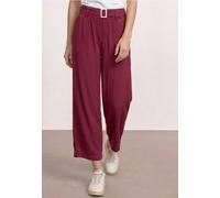 7/8 Wide Leg Hose mit Gürteldetail