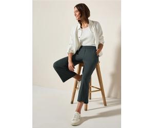 7/8 Wide Leg Jersey-Hose