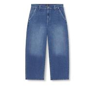 7 For All Mankind Damen Bonnie Trouser Explorer Jeans, Mid Blue, 31W EU