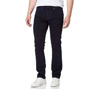 7 For All Mankind Herren Slimmy Luxe Performance Eco Blue Black Jeans, Dark Blue, 36W 30L EU