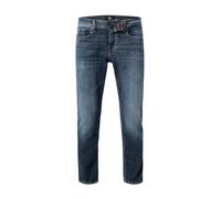 7 for all mankind Jeans Herren Tapered Fit Baumwoll-Stretch blau, 38/34