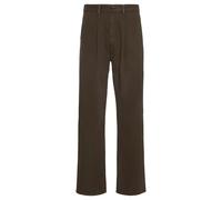 7 For All Mankind Men's Pleated Trouser Twill Dark Olive Pants, Green, 34W