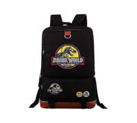 (7)Jurassic World Park Backpack - Multi-functional Rucksack For Travel, School & Laptop - Durable Shoulder Bag With Characters Design