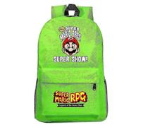 (7) Schultasche mit Super Mario-Aufdruck für Grund- und Sekundarschüler - Unisex-Freizeitrucksack