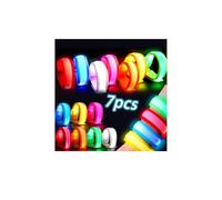 7 Stück Armbänder mit Leucht, Festival Leucht Armbänder，Leuchtendes Armband, Led Armband, für Konzert, Festivals, Sport, Hochzeit,Party Zubehö,Armreif für Kinder Erwachsene
