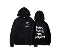 (7-XXXL) Herbst/Winter 2025 Neuer lustiger Hoodie mit „Need Money“-Aufdruck - Modisches Design für Damen