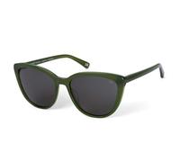 7004 Sonnenbrille von Botaniq in Olive mit Grauem Kunststoffglas und UV-Schutz