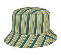 70s Stripe Bucket Stoffhut by Kangol blau-gelb S/M (54-57 cm)