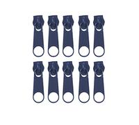 72 Metall-Schieber für Nylon-Reißverschluss, Nr. 5, Reißverschluss, Reißverschluss, zum Reparieren oder Montieren eines Reißverschlusses, marineblaue Schieber, (#5, 330)