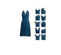 72styles Infinity Kleid kurz,Wickelkleid & Brautjungfernkleider für Damen | Abendkleid mit Bandeau,Elegantes kurzes Multiway- als Brautjungfern-, Cocktail- oder Abschlusskleid und für Hochzeitsgäste