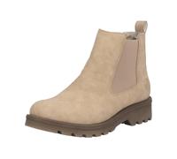 Rieker Damen Chelsea Boots 73250, Frauen Stiefeletten,uebergangsstiefel,Stiefel,Bootee,Booties,halbstiefel,Kurzstiefel,beige (61),42 EU / 8 UK