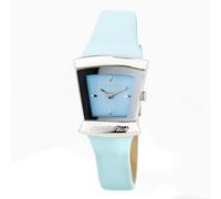 7355l02ac Hellblaues Lederarmbanduhr Einheitsgröße