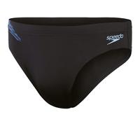7cm Tech Panel Brief Herren Badehose, schwarz, Gr. 40
