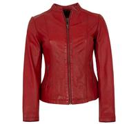 7eleven - Damen Lederjacke Lammnappa rot : 34