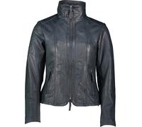 7eleven Lederjacke "Serace" in Dunkelblau - Größe 42 | Damenjacken