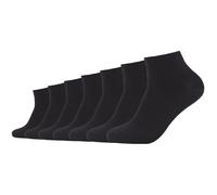 Camano Unisex Kurzsocken 7er Pack 39/42 black