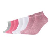 Camano Unisex CA-Soft Quarter 7er Pack 39-42 Pink (0013)