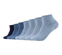 Camano Kurzsocken 7er Pack - Unisex - blau