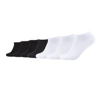 7er Pack camano Soft Bio-Baumwoll Sneakersocken 1001 - white mix 43-46