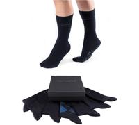7er Pack camano Soft Patterned Socken Herren 5999 - navy 39-42
