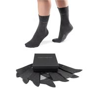 Socken CAMANO "Socken 7er Pack" Gr. 43/46, schwarz (anthracite melange) Herren Socken (65888464-43) anthracite melange