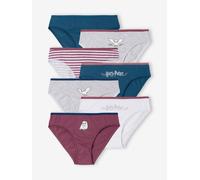 7er-Pack Mädchen Slips mit Glitzer HARRY POTTER pflaume Gr. 158