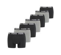 7er-Pack PUMA Basic Herren-Boxershorts Unterhose XL Dark Grey Melange/Black