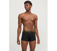 Jack & Jones Herren Boxershorts JACBASIC Trunks 7er Pack Baumwoll-Stretch Schwarz M