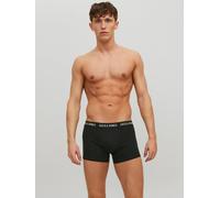 Trunk JACK & JONES "JACTONY SOLID TRUNKS 7 PACK", Herren, Gr. XXL, 7 Stk., schwarz (navy blazer pack:navy blazer, navy blazer, schwarz, schwarz, schwarz, schwarz), Jersey, Obermaterial: 95% Baumwolle,