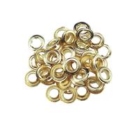 7T10A Oesen 12 mm, 100 Stk., SB Innen-Ø 10 mm, vermessingt