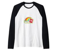 7UP Fresh Up Rainbow Retro Vintage Design Grafik Bekleidung Raglan