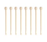 8/20-teiliges Holz Häkelnadel Set, Stricknadel, kleine Bambus Reparaturnadel, Nähwerkzeug zum Häkeln, Stricken