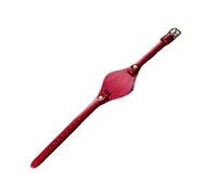 8 mm Damen-Armband aus echtem Leder, passend for Fossil ES2830 ES3565(Red-G)