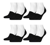 8 Paar Levis 168SF Low Rise Sneaker Socken Unisex 993050001, Farbe:884 - jet black, Socken & Strümpfe:43-46