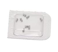 8 Stück Mikroschrauben für Uhrenreparatur Edelstahl-Uhrendeckelschrauben für Ballon Bleu Damen 1 x 1,3 x 2,4 mm