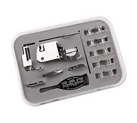 8-Teil. Nähfuß Set Obertransport u. Spulen für Nähmaschinen von Brother, Janome, Elna, Juki, Singer, Privileg