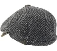 8 teilige Flatcap in 3 Farben schwarz, 60