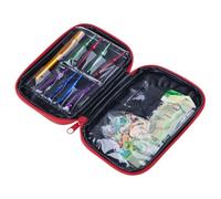 8-teiliges austauschbares Rundstricknadel Set, Aluminium Rundnadel zum Weben, Häkeln, 3, 0 mm-7, 0 mm, ergonomisches Werkzeug