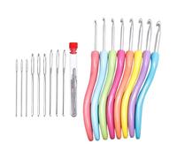 8-Teiliges Häkelset, 1 Satz Wollnadeln (9 Nadelflaschenset), Strickhäkeln, Henkelhäkeln, Diy Stoffhäkeln