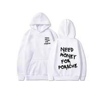 (8-XXL) Herbst/Winter 2025 Neuer lustiger Hoodie mit „Brauche Geld“-Aufdruck, modisches Design für Männer,