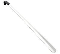 80 cm Metall Schuhlöffel,Schuhanzieher aus Metall,Extra Lange und Sehr Stabil,Schuhlöffel mit Lederband,Ideal Für Mann,Frauen,Senioren
