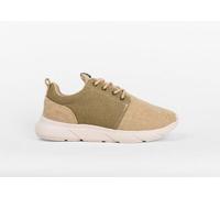 8000Kicks Explorer V2 Beige und Grün - Wasserdichte Hanfschuhe 39