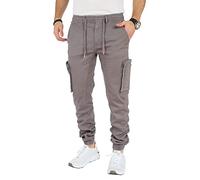 8011 Herren Cargohose aus Baumwolle männer Cargohose Chino Hose Freizeithose Slim fit Cargohose Slim fit Chino Hose stylisch Cargohose (as3, Numeric, Numeric_29, Plus, Regular, A-Grey, 32)