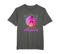 80er Jahre bleib Fit Aerobic Gymnastik Let's Get Physical T-Shirt