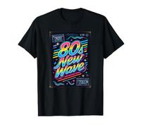 80er Jahre New Wave Music World Preisgünstiges Grafik-T-Shirt