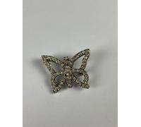 8177 Vintage Schmetterling brosche mit Swarovski Kristallen 31x25mm