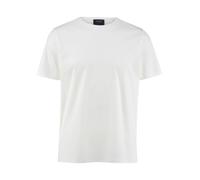 OLYMP SIGNATURE Tailored Fit T-Shirt Rundhals weiss, Einfarbig